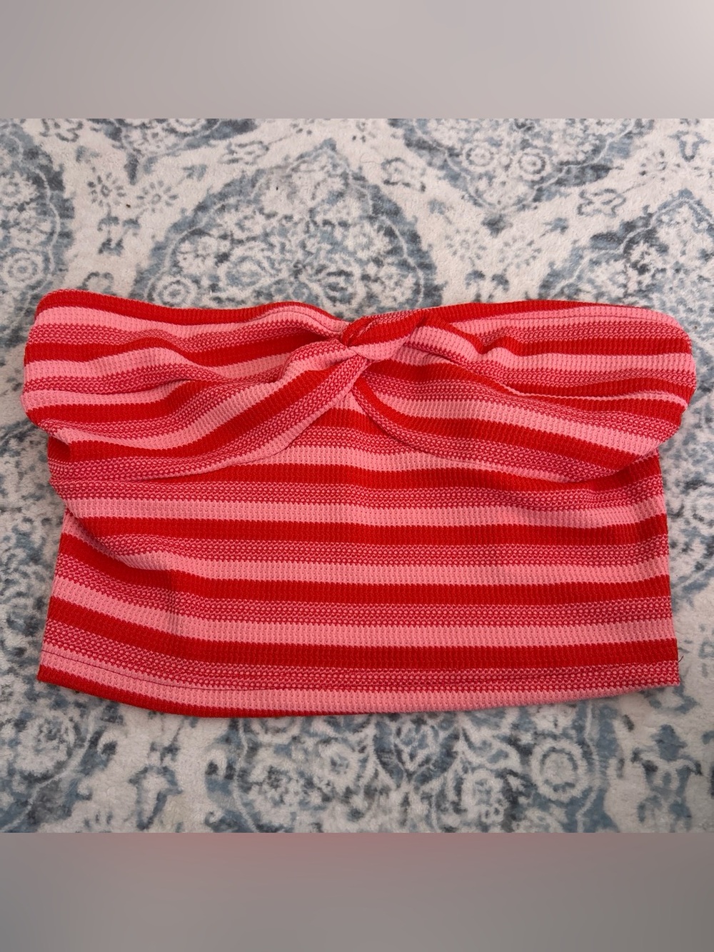 Striped Pink and Red Kids Bottoms - Stylish Swim/Beach Cover